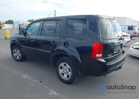 2013 Honda Pilot Lx z USA, uszkodzony, nr VIN 5FNYF3H24DB044230